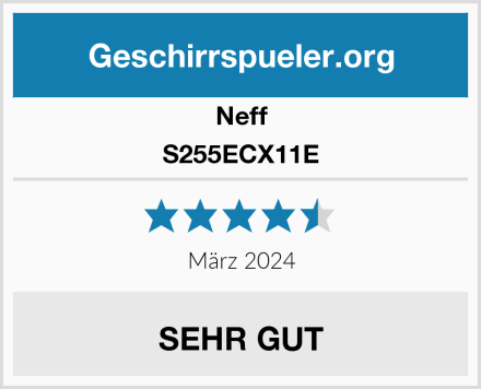 Neff S255ECX11E Test